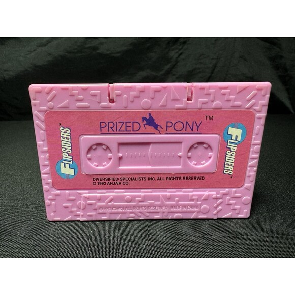 90s Vintage Flipsiders Prized Pony Cassette Tape Game 1993 Nostalgia - Picture 6 of 8